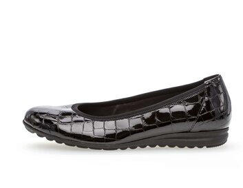 Sportliche Ballerina schwarz Sportliche Ballerina schwarz