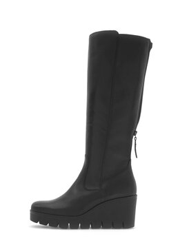 Plateau Stiefel schwarz Plateau Stiefel schwarz