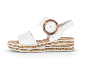 Plateau Sandale creme Plateau Sandale creme