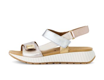 Riemchensandale gold Riemchensandale gold