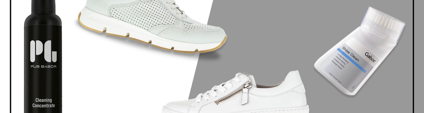 Witte sneakers reinigen sale